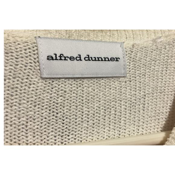 80’s Cottage Grannycore Sweater Large Embroidered Alfred Dunner - Picture 4 of 7